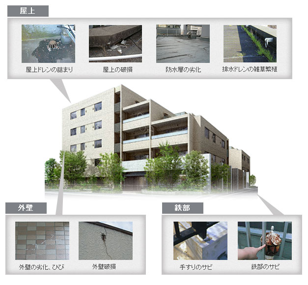 こんな箇所を見つけたら、まずはご相談を